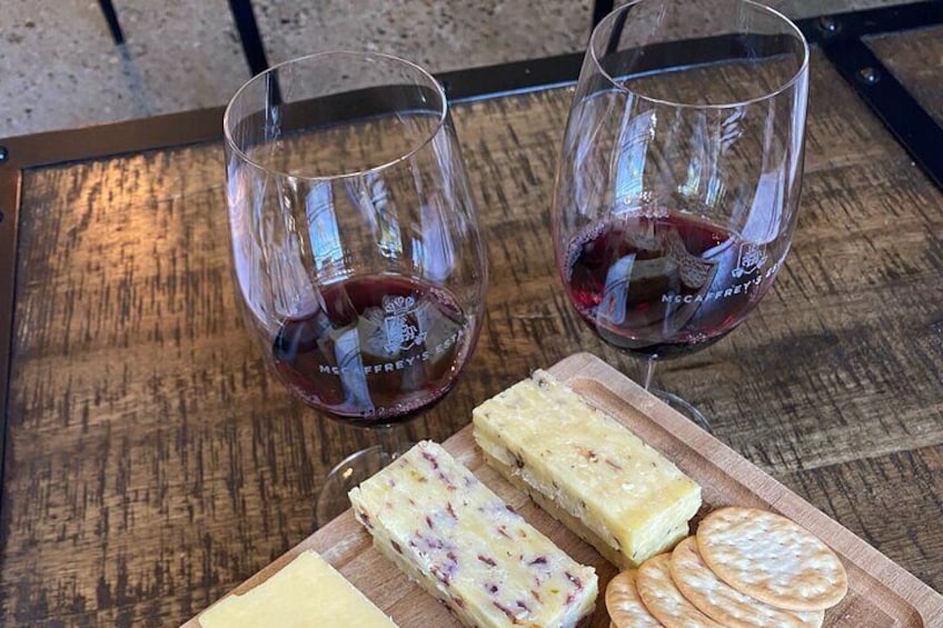 Boutique wines & artisan cheese
