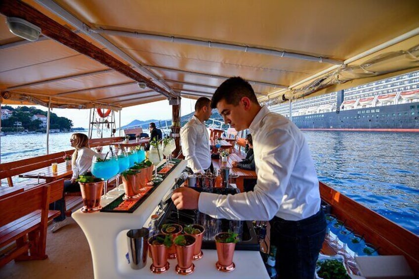 Sunset Cruise | Cocktail Experience on Board around Dubrovnik