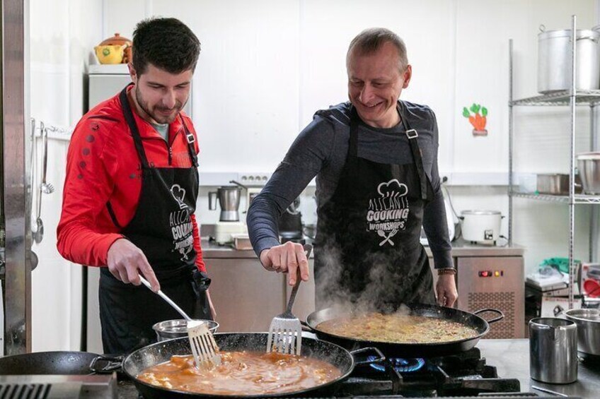 Paella and Sangria Cooking Workshop