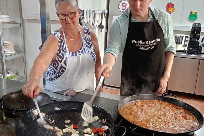 Paella and Sangria Cooking Workshop