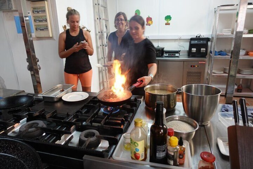 Paella and Sangria Cooking Workshop