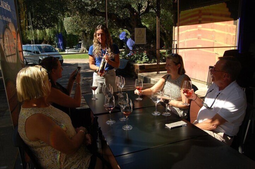 Wine tasting at Quinta da Bacalhoa 