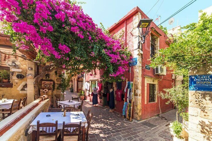 Chania Town Food and Wine Tasting Walking Tour