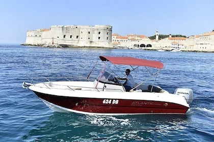 Dubrovnik Islands & Caves Private Tour with pickup, drinks & fuel