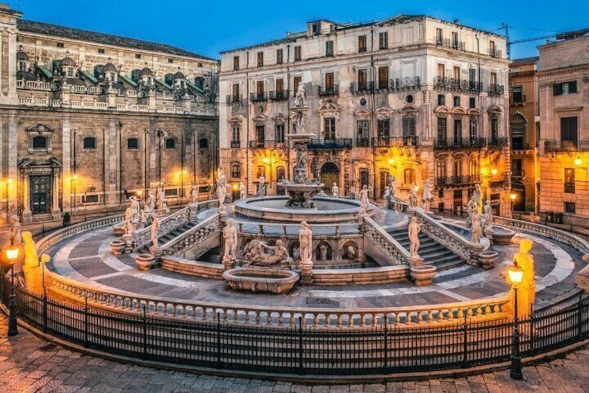 Fountain of Shame, Tour of Palermo