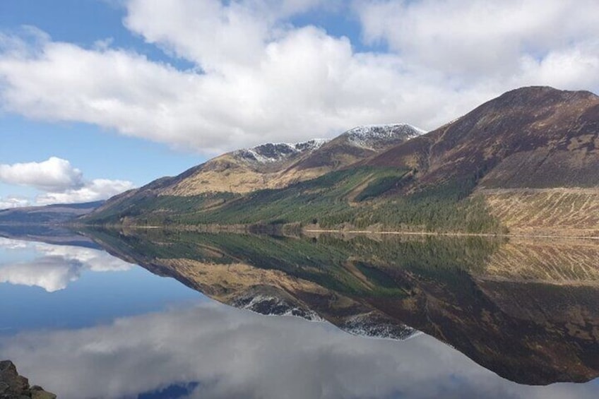 A very calm Loch Ness