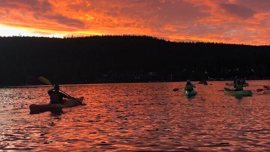 Sunset Kayak Experience in Lake Tahoe