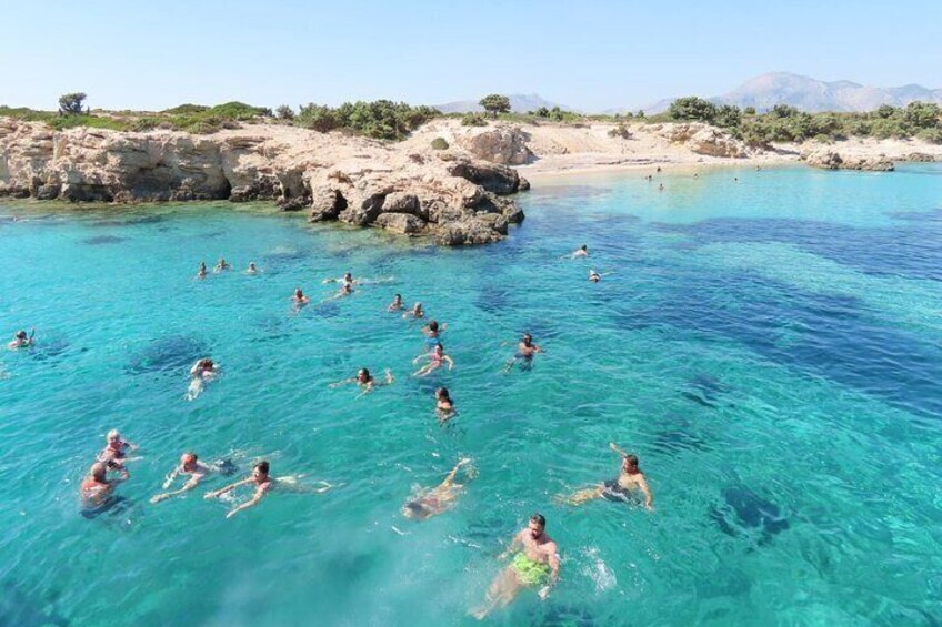 The Santa Maria Full-Day Island Cruise in Aegean Sea 