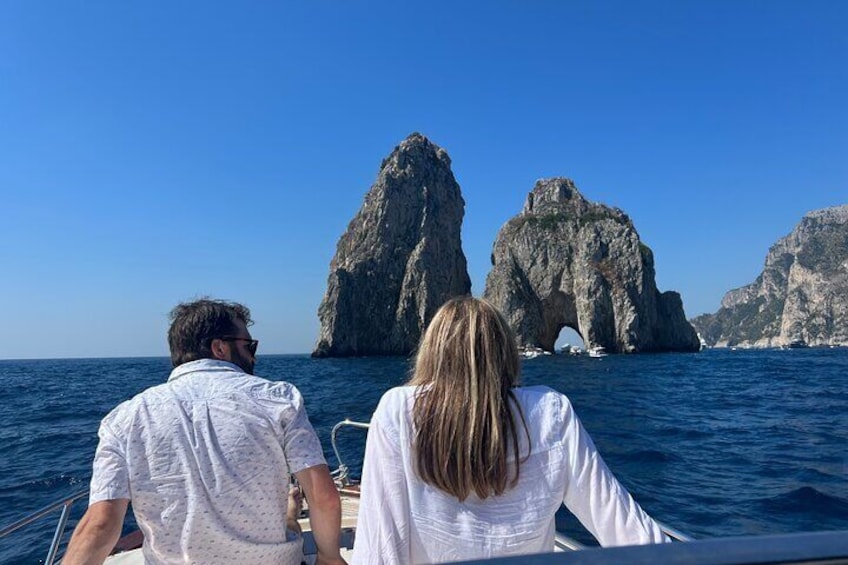 From Sorrento: Capri Private boat tour Full Day