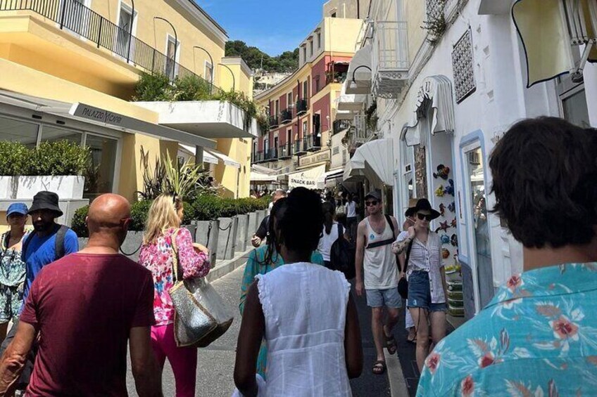 From Sorrento: Capri Private boat tour Full Day