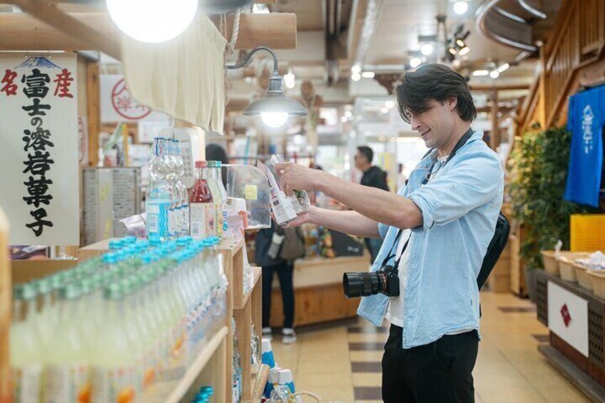 Mt. Fuji 5th Station shopping
