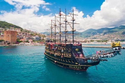 Big Kral Pirate Boat Tour with Lunch, Soft Drinks & Transfer
