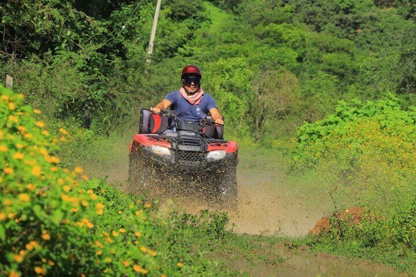 Private ATV Tour, Visit waterfall with Tequila tasting