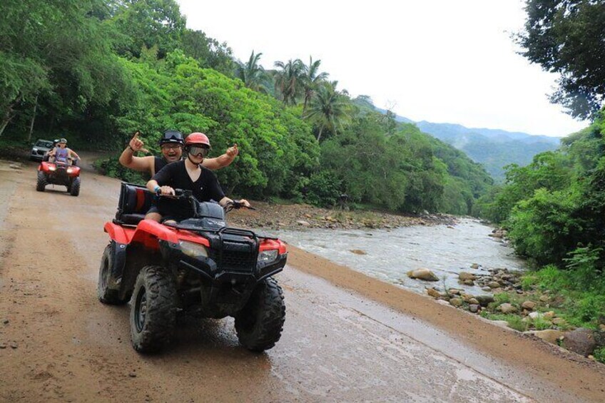 Private ATV Tour, Visit waterfall with Tequila tasting