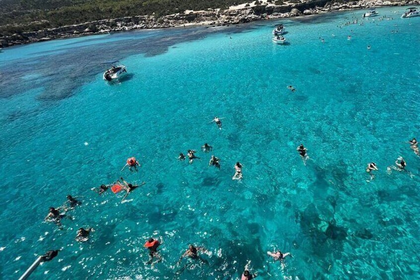 Paphos: Blue Lagoon Cruise With Water Slide
