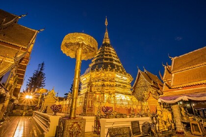 Doi Suthep dan Tur Matahari Terbit What Pha Lat - Setengah Hari