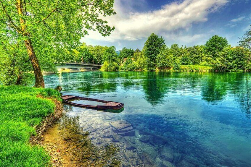 Una River, Bihac, Bosnia and Herzegovina