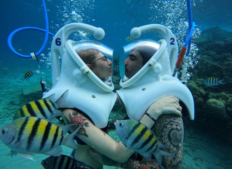 Picture 1 for Activity Willemstad: Guided Underwater Walking Experience