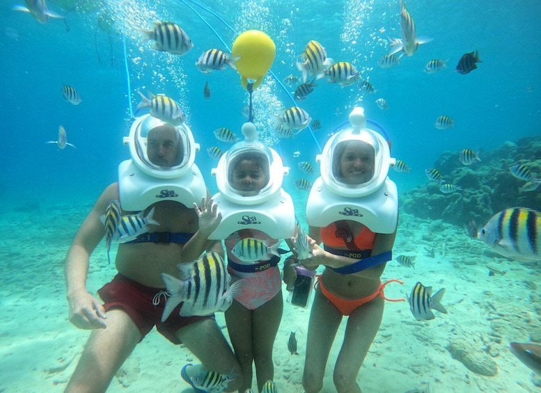 Picture 4 for Activity Willemstad: Guided Underwater Walking Experience