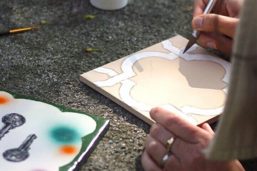 Porto Tile Painting Workshop in Palácio de Cristal Gardens