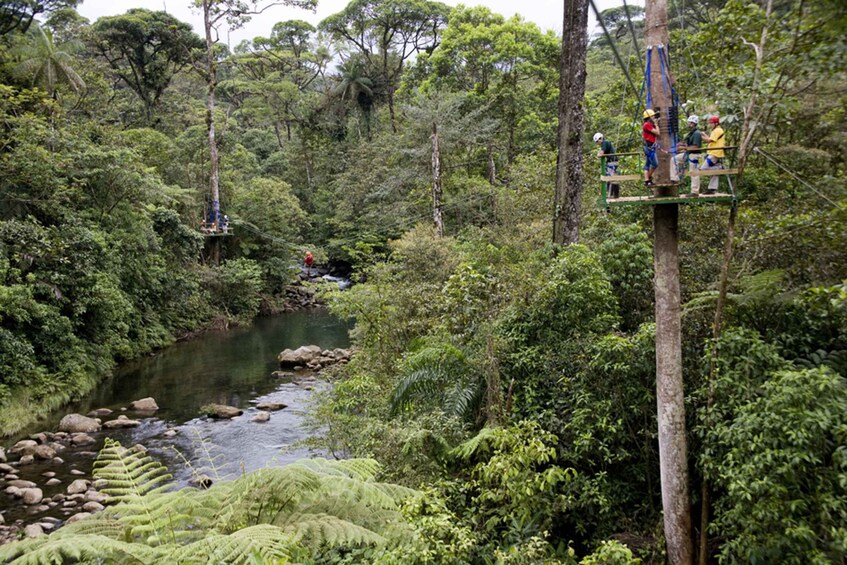 Picture 7 for Activity Eco-Adventure Rafting and Zipline Combo