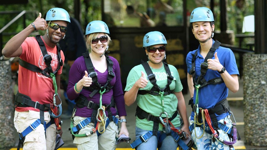 Eco-Adventure Rafting and Zipline Combo