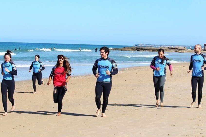 Group Surf Lesson in Palmar de Vejer