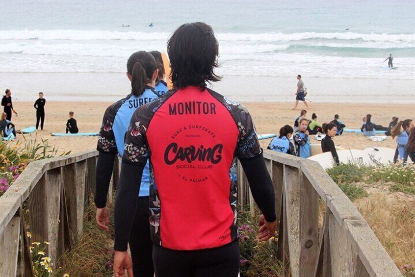 Group Surf Lesson in Palmar de Vejer