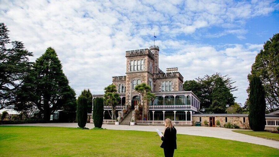 Welcome to Larnach Castle. Enjoy a guideg tour then explore the beautiful gardens or take tea in the Ballroom Cafe.