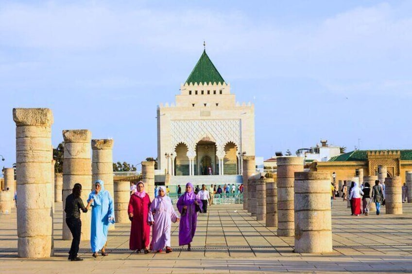 Rabat Guided City Tour with Exclusive Mausoleum Mohammed V Visit