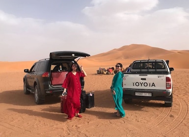 Voyage de luxe dans le désert de 3 jours de Fès à Marrakech