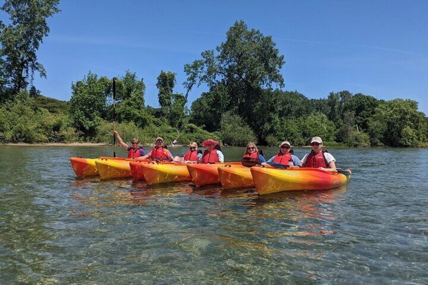 Guided Kayak Tour on Niagara River from the US Side