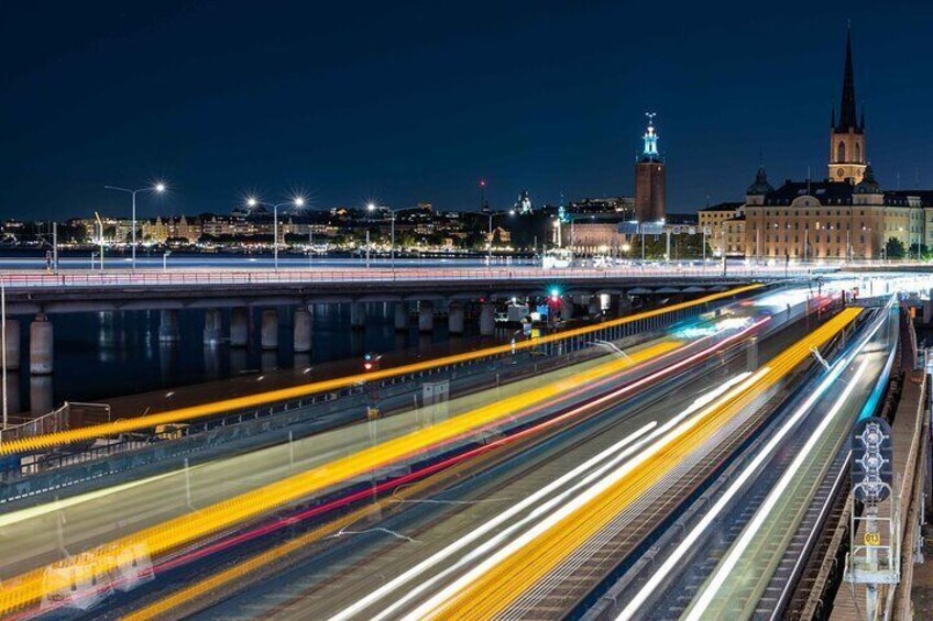 2-Hour Photo Walk in Stockholm by Night