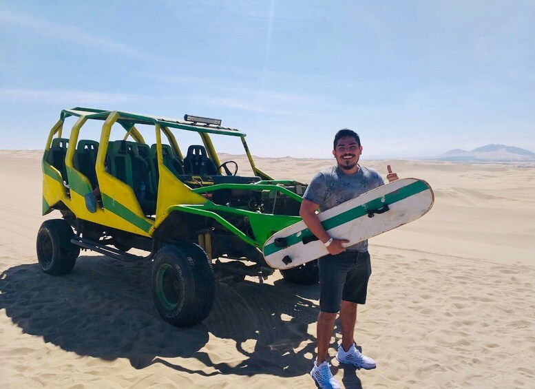 Picture 8 for Activity From Ica or Huacachina: Dune Buggy at Sunset & Sandboarding