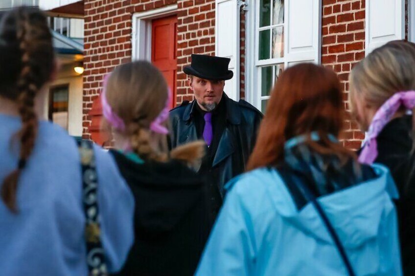 Tour Guide with Group