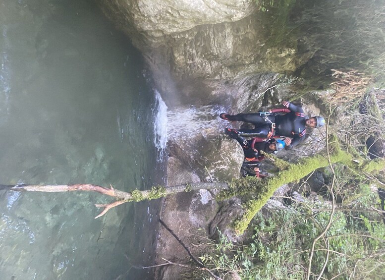 Level 2 Canyoning: Baes with canyoning guide