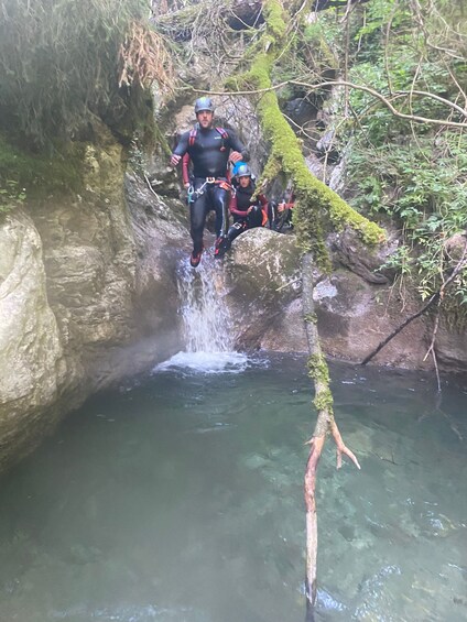 Level 2 Canyoning: Baes with canyoning guide