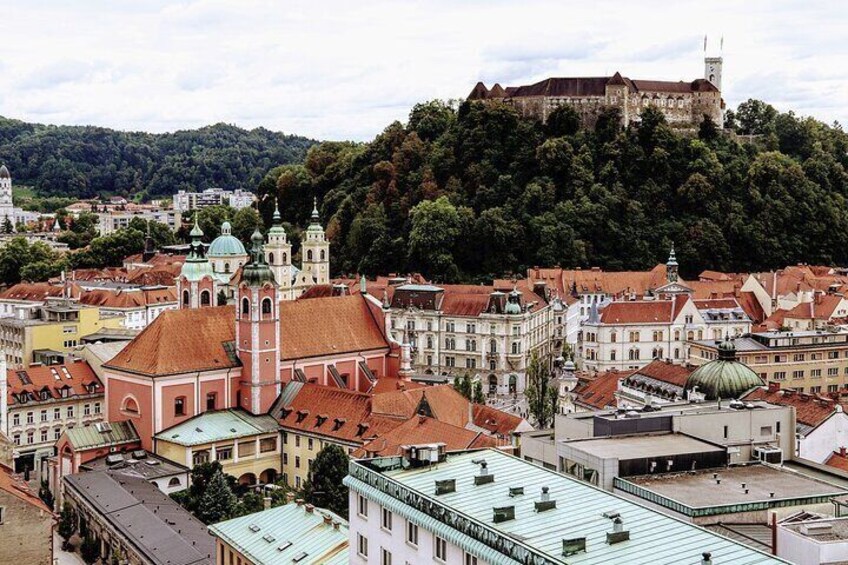 Private Guided Tour in Ljubljana and Bled Lake from Zagreb