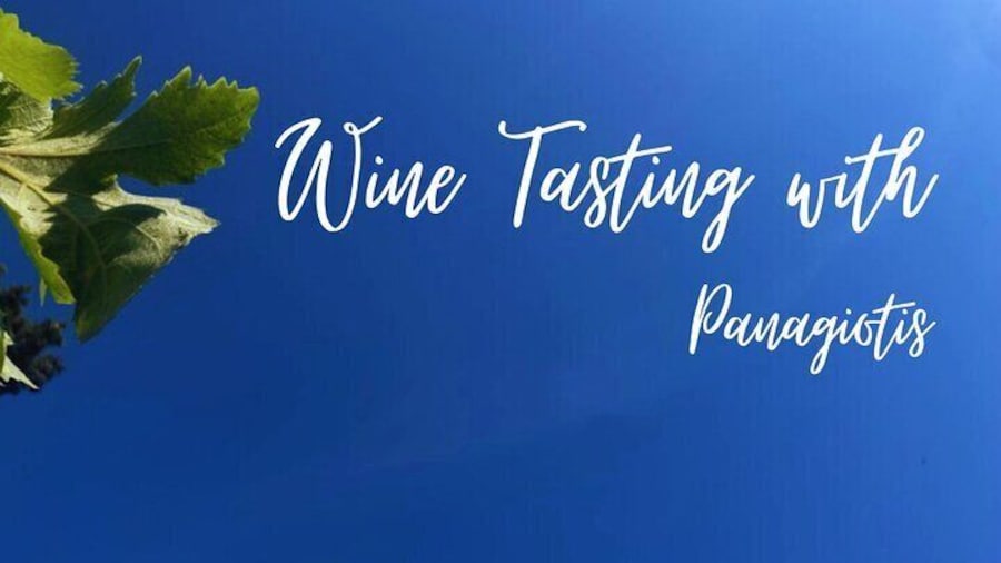 Wine Tasting with Panagiotis