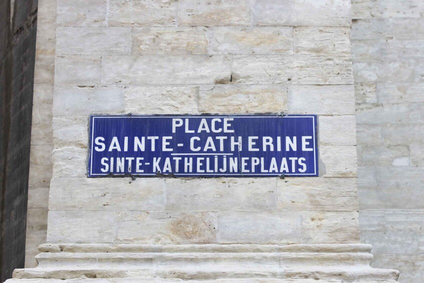 Picture 16 for Activity Brussels: Self-Guided Interactive Place Saint Catherine Tour