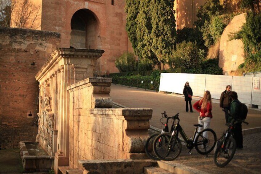 Alhambra: Surroundings Sunset Tour by Electric Bike