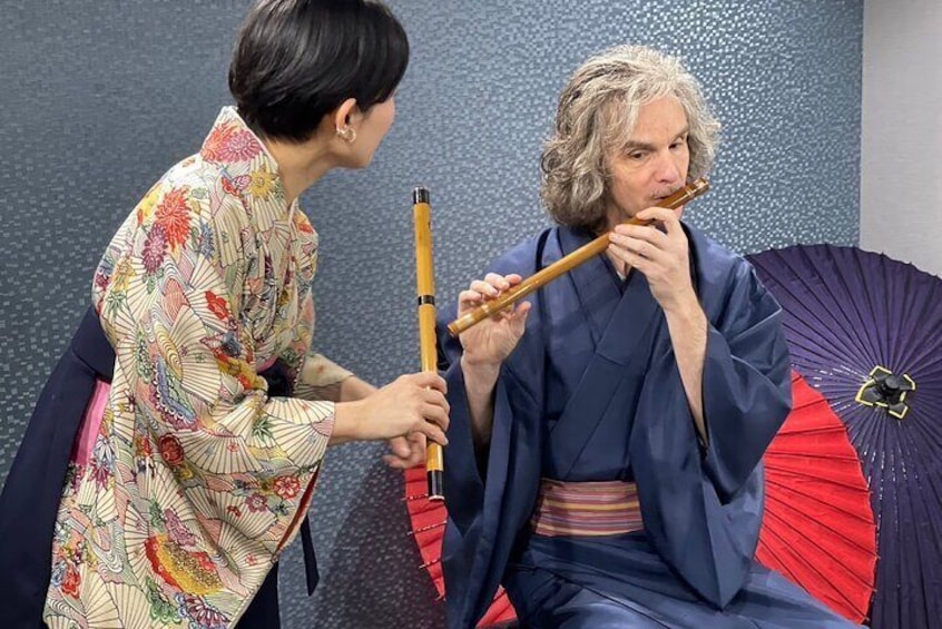 Traditional Japanese Music Experience in Kyoto