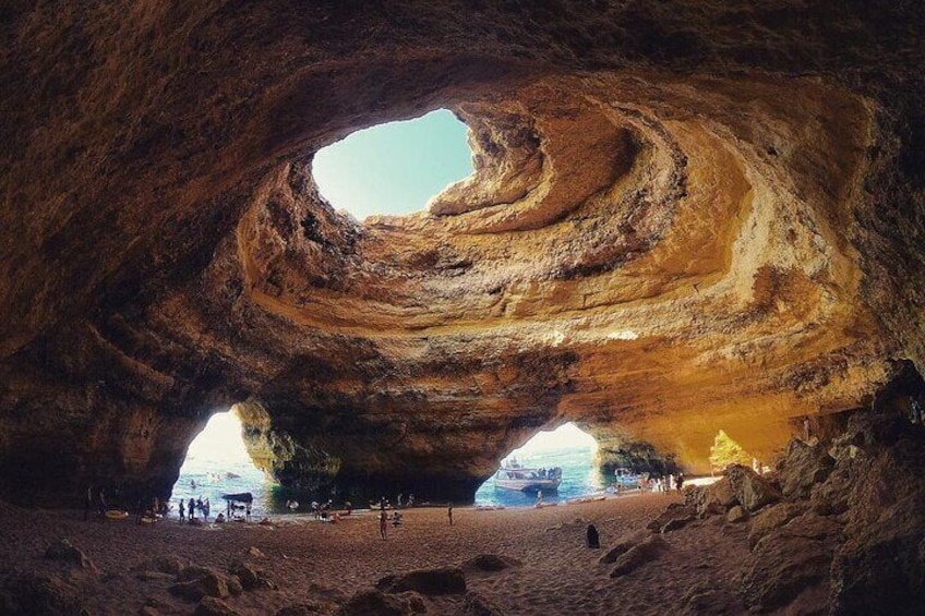 Benagil Kayak Guided Tour Secret Beaches and Caves 2h
