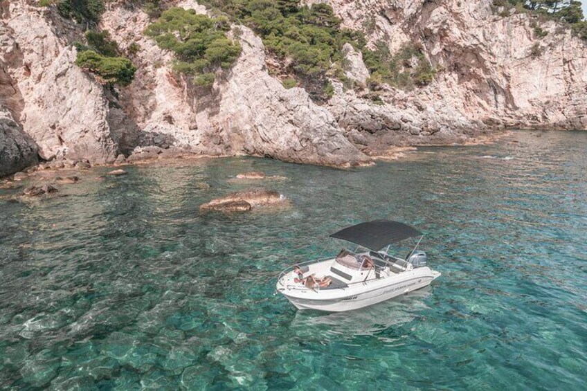 Private Speed Boat Tour in Dubrovnik Islands 