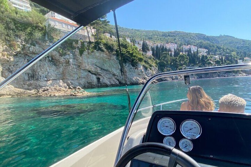 Private Speed Boat Tour in Dubrovnik Islands 
