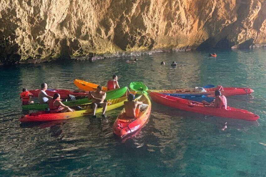 3-Hour Guided Kayak Tour in El Portitxol and La Barraca