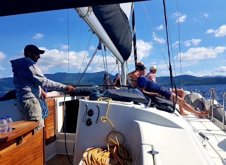 Picture 8 for Activity From Skiathos Port: Day Sailing Boat Trip with Lunch