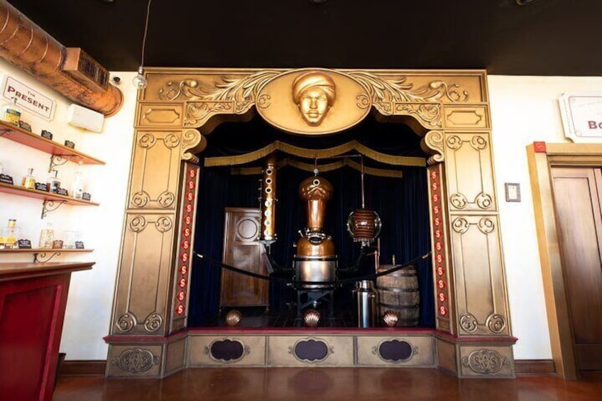 Hear the story of how this proscenium was made with the help of soup.