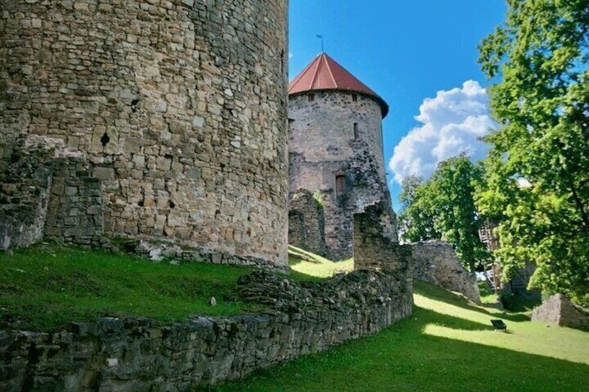 Cesis castle from outside