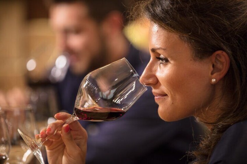 Tasting of the Best Wines in Siena in an Etruscan Crypt